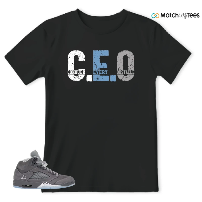 NIKE AIR JORDAN 5 RETRO WOLF GREY 2026 SNEAKER Matching Tees t-shirt