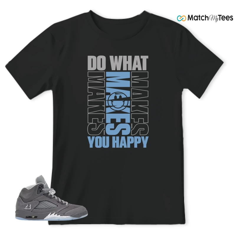 NIKE AIR JORDAN 5 RETRO WOLF GREY 2026 SNEAKER Matching Tees t-shirt