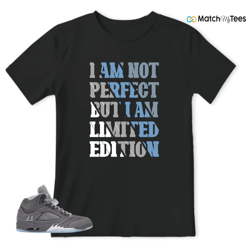 NIKE AIR JORDAN 5 RETRO WOLF GREY 2026 SNEAKER Matching Tees t-shirt