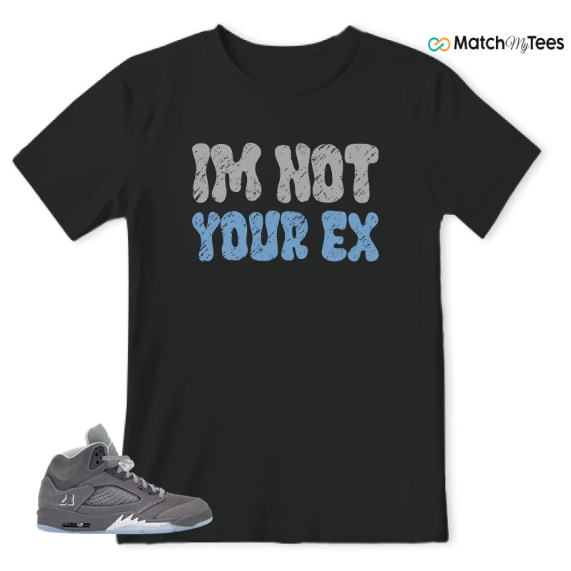 NIKE AIR JORDAN 5 RETRO WOLF GREY 2026 SNEAKER Matching Tees t-shirt