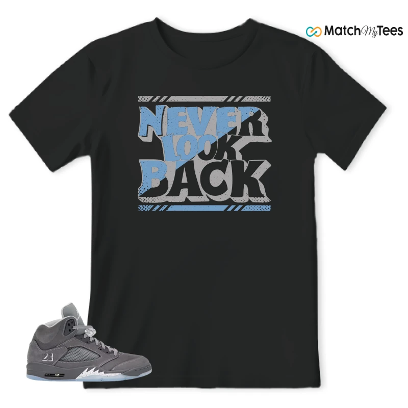 NIKE AIR JORDAN 5 RETRO WOLF GREY 2026 SNEAKER Matching Tees t-shirt