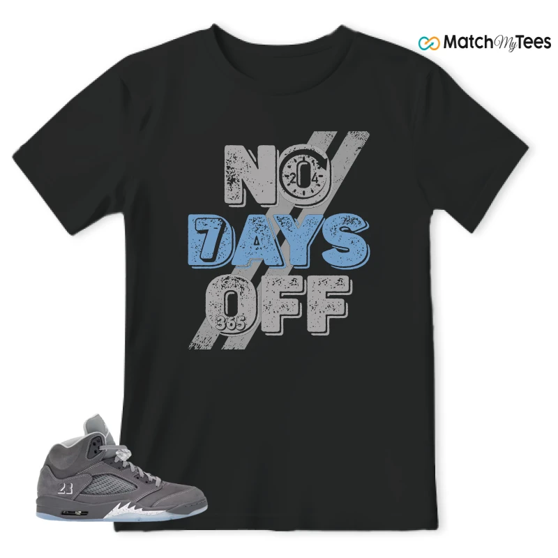 NIKE AIR JORDAN 5 RETRO WOLF GREY 2026 SNEAKER Matching Tees t-shirt