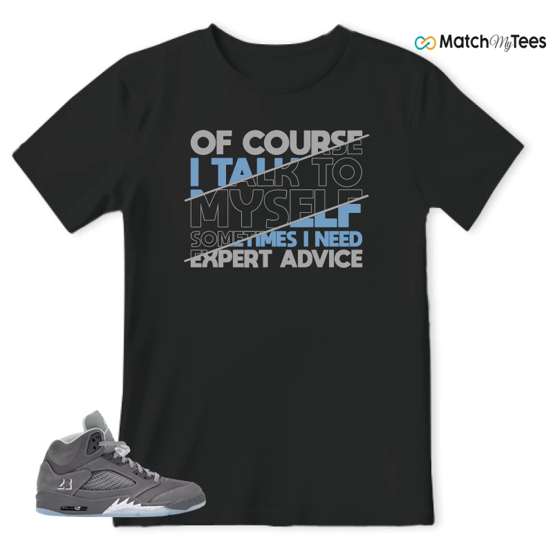 NIKE AIR JORDAN 5 RETRO WOLF GREY 2026 SNEAKER Matching Tees t-shirt