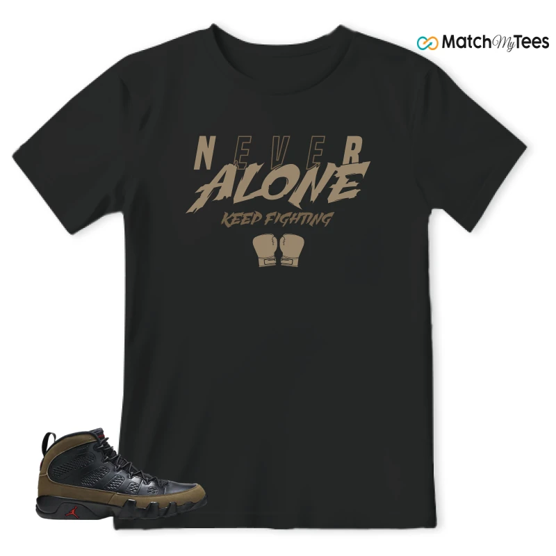 NIKE AIR JORDAN 9 OLIVE 2024 SNEAKER Matching Tees t-shirt