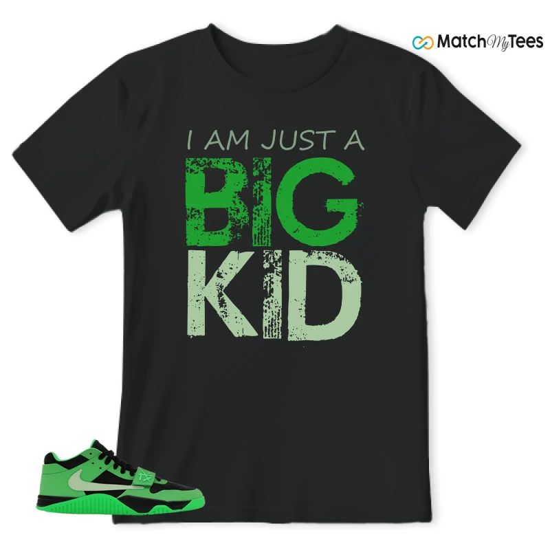 NIKE AIR JORDAN JUMPMAN JACK TR GREEN SPARK SNEAKER/GREEN SPARK/VAPOR GREEN/BLACK matching T-shirt