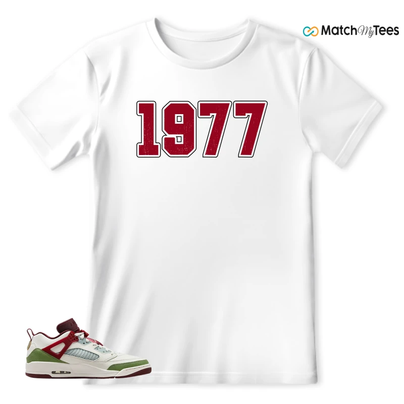 NIKE AIR JORDAN SPIZIKE LOW YEAR OF THE DRAGON SNEAKER Matching Tees t-shirt
