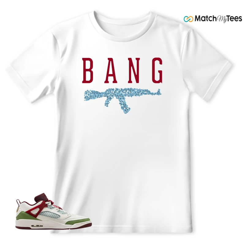 NIKE AIR JORDAN SPIZIKE LOW YEAR OF THE DRAGON SNEAKER Matching Tees t-shirt