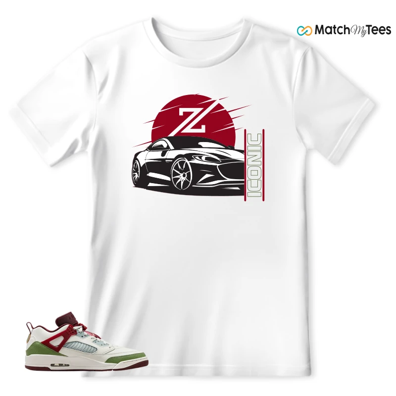 NIKE AIR JORDAN SPIZIKE LOW YEAR OF THE DRAGON SNEAKER Matching Tees t-shirt