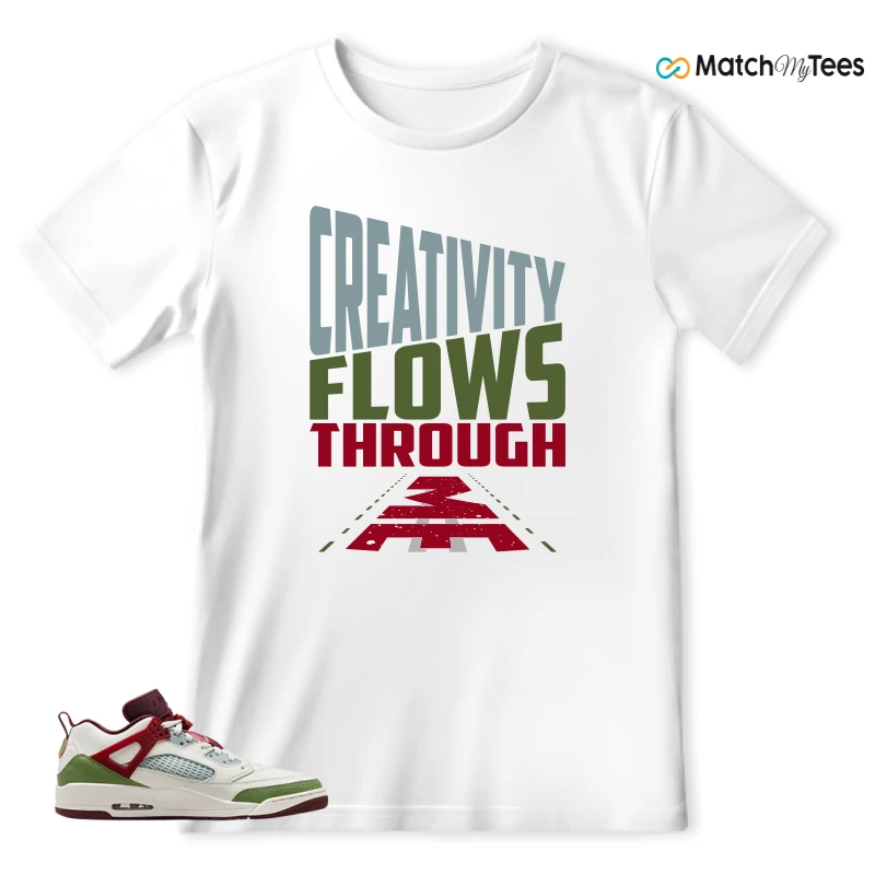 NIKE AIR JORDAN SPIZIKE LOW YEAR OF THE DRAGON SNEAKER Matching Tees T-shirt for Men