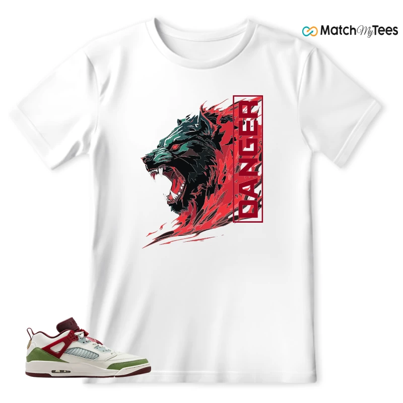 NIKE AIR JORDAN SPIZIKE LOW YEAR OF THE DRAGON SNEAKER Matching Tees t-shirt