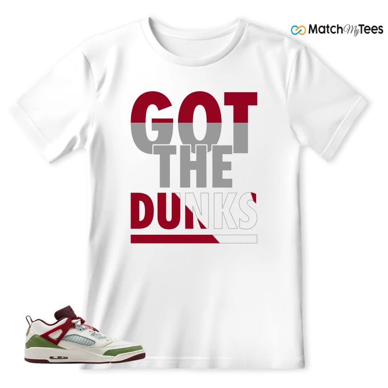 NIKE AIR JORDAN SPIZIKE LOW YEAR OF THE DRAGON SNEAKER Matching Tees t-shirt