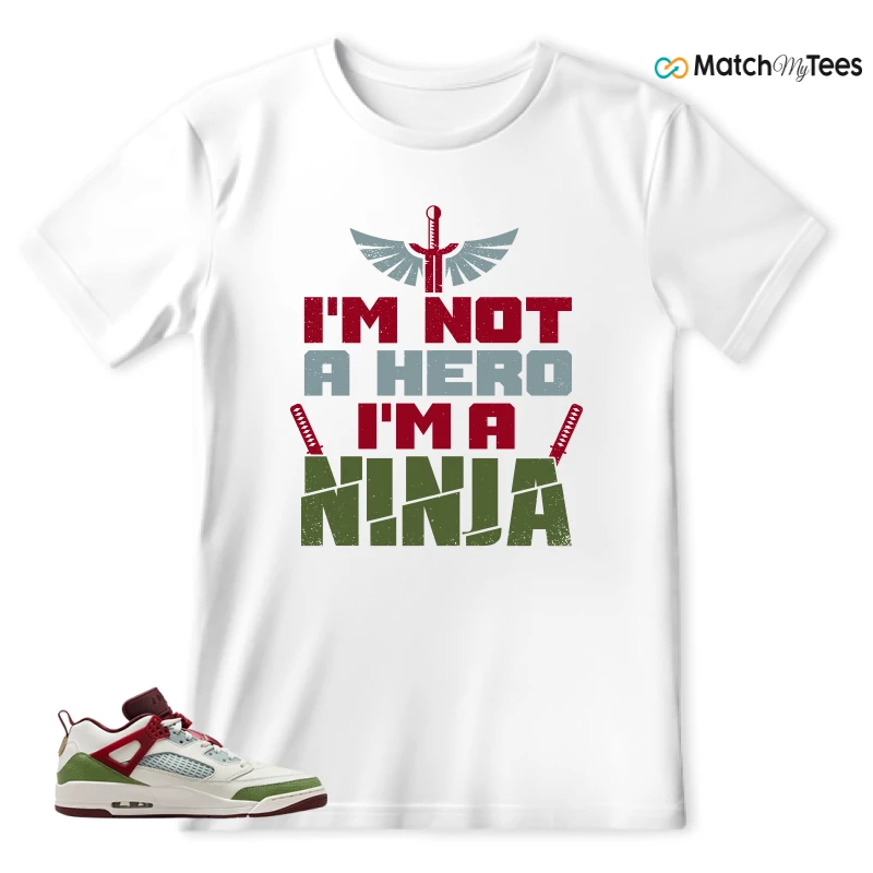 NIKE AIR JORDAN SPIZIKE LOW YEAR OF THE DRAGON SNEAKER Matching Tees t-shirt