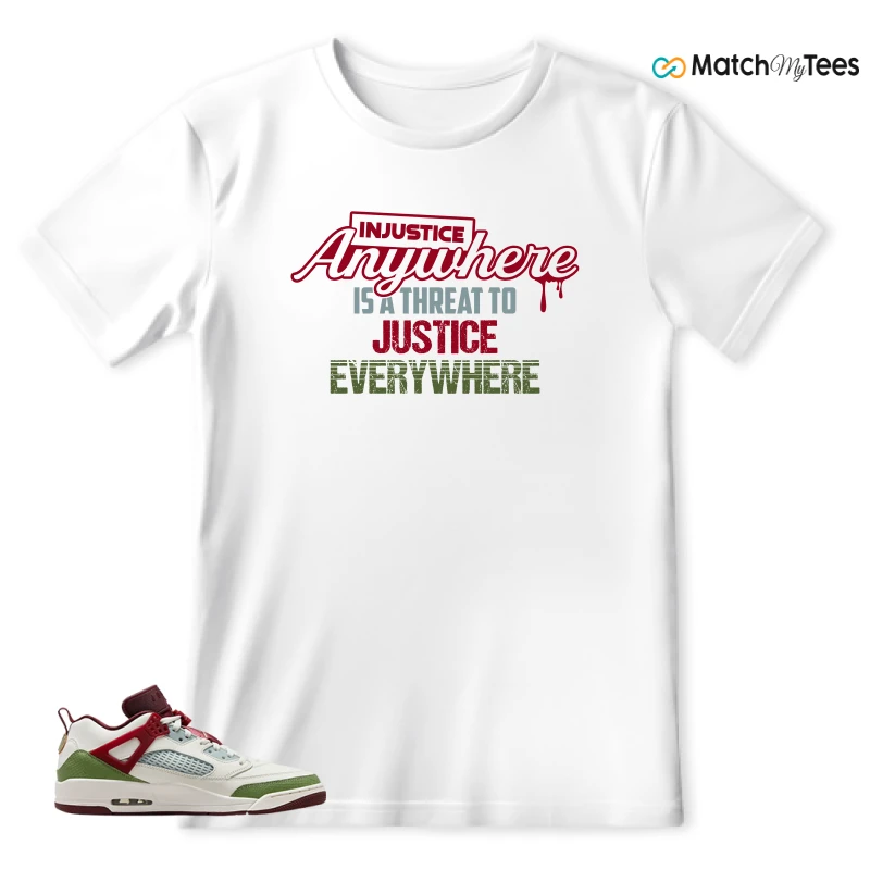 NIKE AIR JORDAN SPIZIKE LOW YEAR OF THE DRAGON SNEAKER Matching Tees T-shirt for Men