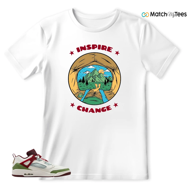 NIKE AIR JORDAN SPIZIKE LOW YEAR OF THE DRAGON SNEAKER Matching Tees t-shirt