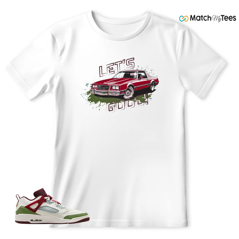 NIKE AIR JORDAN SPIZIKE LOW YEAR OF THE DRAGON SNEAKER Matching Tees t-shirt