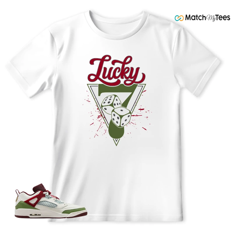NIKE AIR JORDAN SPIZIKE LOW YEAR OF THE DRAGON SNEAKER Matching Tees t-shirt