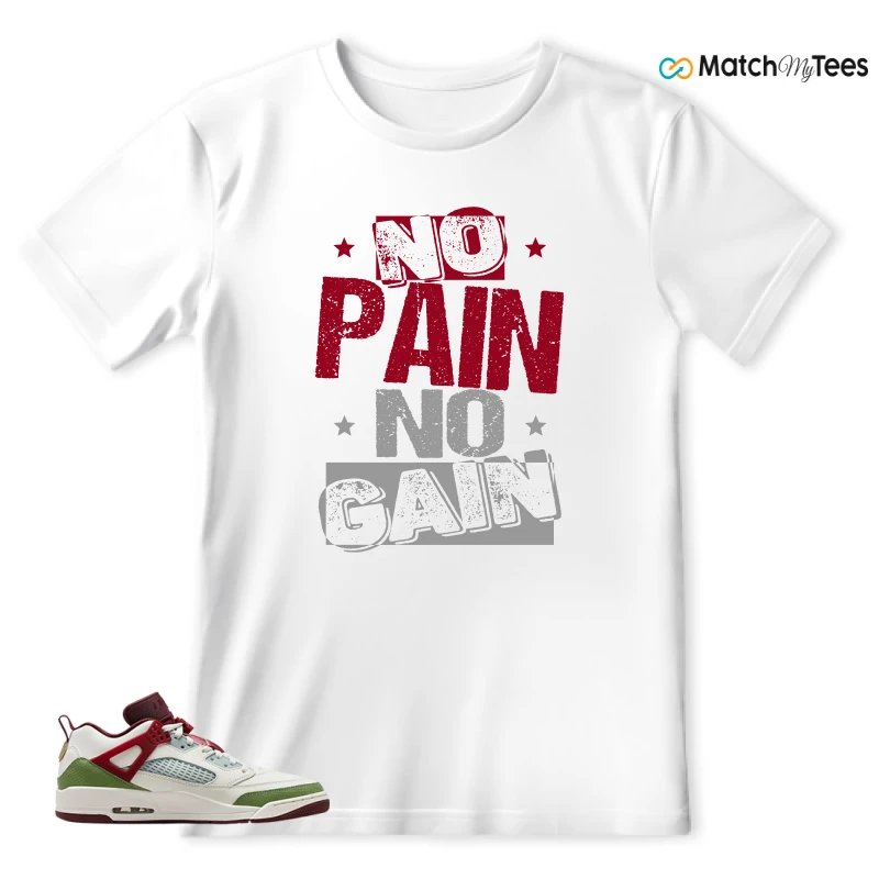 NIKE AIR JORDAN SPIZIKE LOW YEAR OF THE DRAGON SNEAKER Matching Tees t-shirt