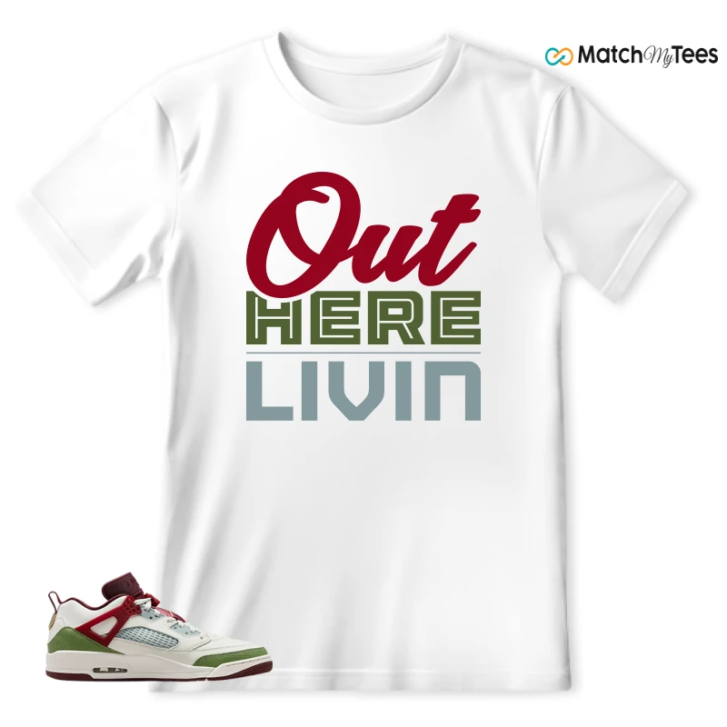 NIKE AIR JORDAN SPIZIKE LOW YEAR OF THE DRAGON SNEAKER Matching Tees t-shirt