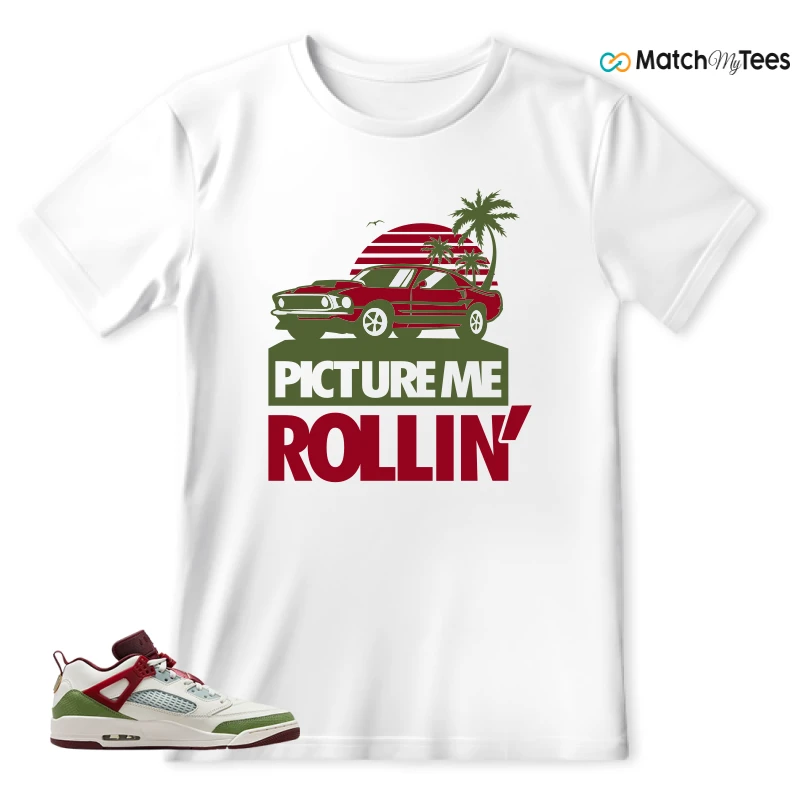 NIKE AIR JORDAN SPIZIKE LOW YEAR OF THE DRAGON SNEAKER Matching Tees t-shirt