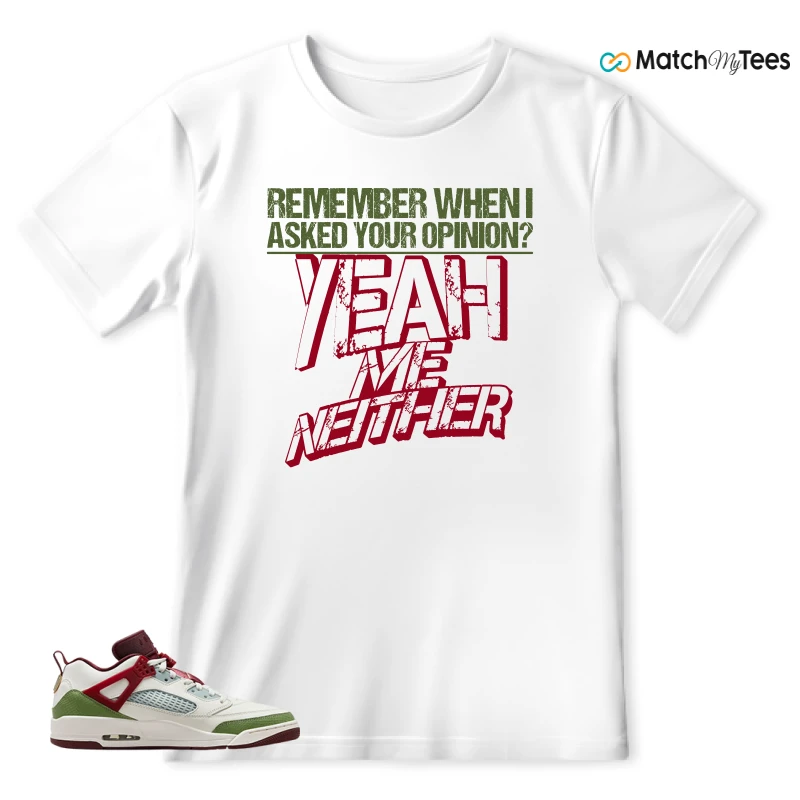 NIKE AIR JORDAN SPIZIKE LOW YEAR OF THE DRAGON SNEAKER Matching Tees t-shirt