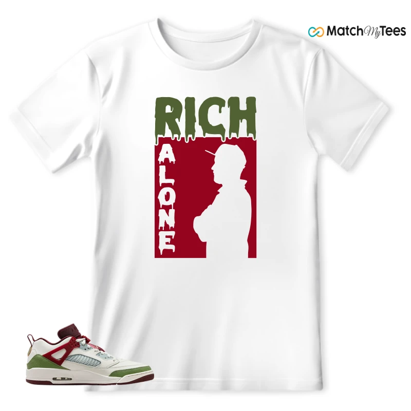 NIKE AIR JORDAN SPIZIKE LOW YEAR OF THE DRAGON SNEAKER Matching Tees t-shirt