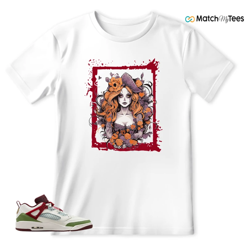 NIKE AIR JORDAN SPIZIKE LOW YEAR OF THE DRAGON SNEAKER Matching Tees t-shirt