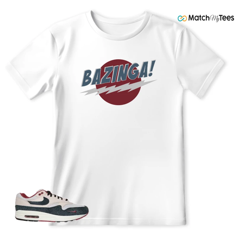 NIKE AIR MAX 1 KEEP RIPPIN STOP SLIPPIN 2.0 SNEAKER Matching Tees t-shirt