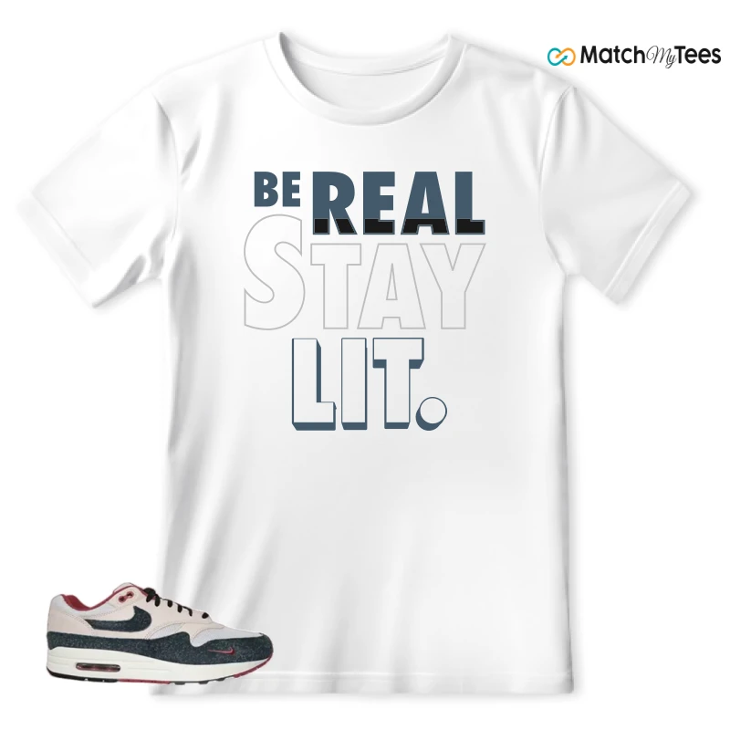 NIKE AIR MAX 1 KEEP RIPPIN STOP SLIPPIN 2.0 SNEAKER Matching Tees t-shirt