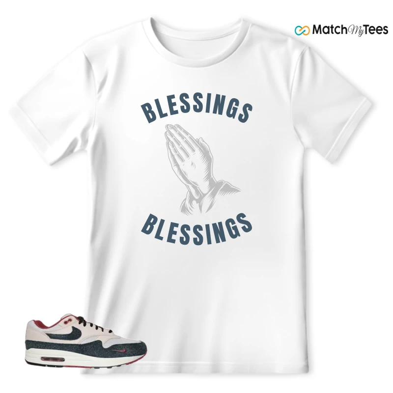 NIKE AIR MAX 1 KEEP RIPPIN STOP SLIPPIN 2.0 SNEAKER Matching Tees T-shirt for Men