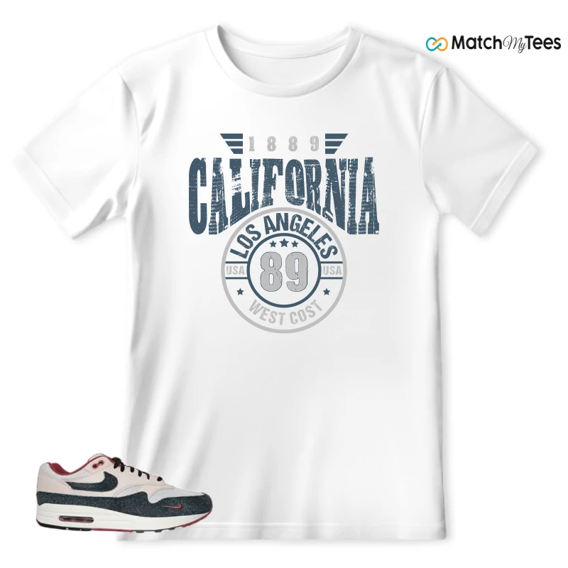 NIKE AIR MAX 1 KEEP RIPPIN STOP SLIPPIN 2.0 SNEAKER Matching Tees t-shirt