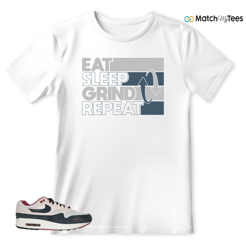 NIKE AIR MAX 1 KEEP RIPPIN STOP SLIPPIN 2.0 SNEAKER Matching Tees t-shirt