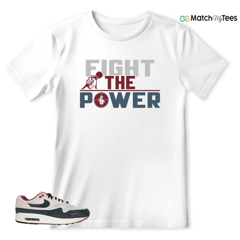 NIKE AIR MAX 1 KEEP RIPPIN STOP SLIPPIN 2.0 SNEAKER Matching Tees t-shirt