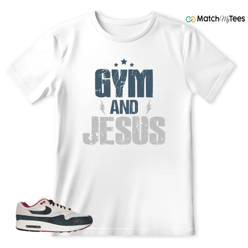 NIKE AIR MAX 1 KEEP RIPPIN STOP SLIPPIN 2.0 SNEAKER Matching Tees t-shirt