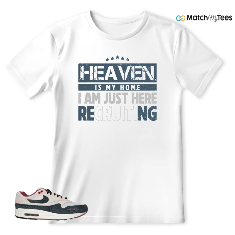 NIKE AIR MAX 1 KEEP RIPPIN STOP SLIPPIN 2.0 SNEAKER Matching Tees t-shirt