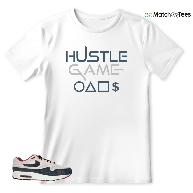NIKE AIR MAX 1 KEEP RIPPIN STOP SLIPPIN 2.0 SNEAKER Matching Tees t-shirt