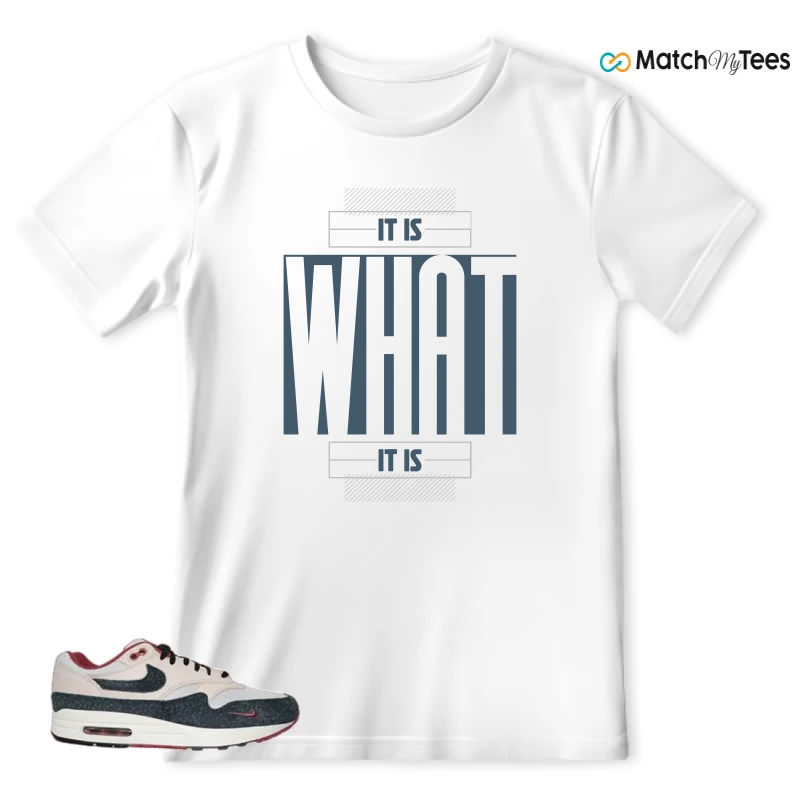 NIKE AIR MAX 1 KEEP RIPPIN STOP SLIPPIN 2.0 SNEAKER Matching Tees t-shirt