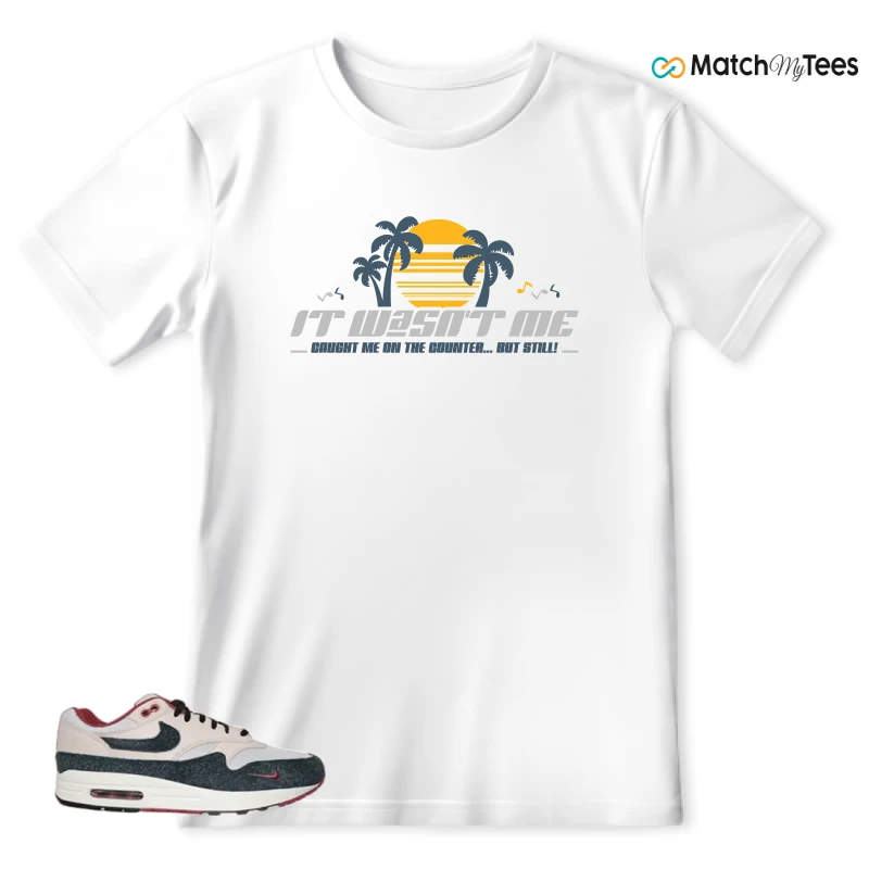 NIKE AIR MAX 1 KEEP RIPPIN STOP SLIPPIN 2.0 SNEAKER Matching Tees t-shirt