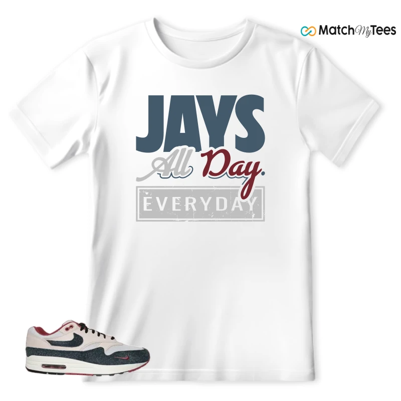 NIKE AIR MAX 1 KEEP RIPPIN STOP SLIPPIN 2.0 SNEAKER Matching Tees t-shirt