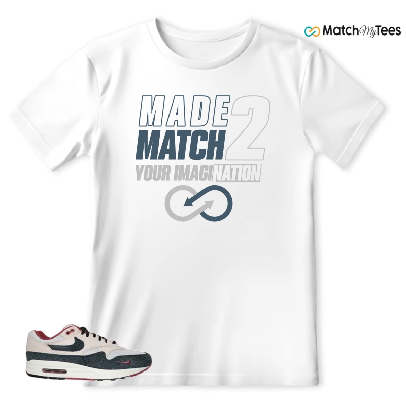 NIKE AIR MAX 1 KEEP RIPPIN STOP SLIPPIN 2.0 SNEAKER Matching Tees t-shirt
