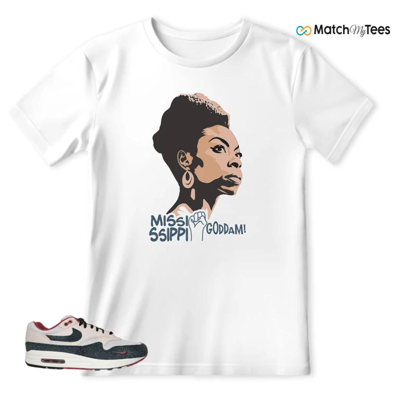 NIKE AIR MAX 1 KEEP RIPPIN STOP SLIPPIN 2.0 SNEAKER Matching Tees t-shirt