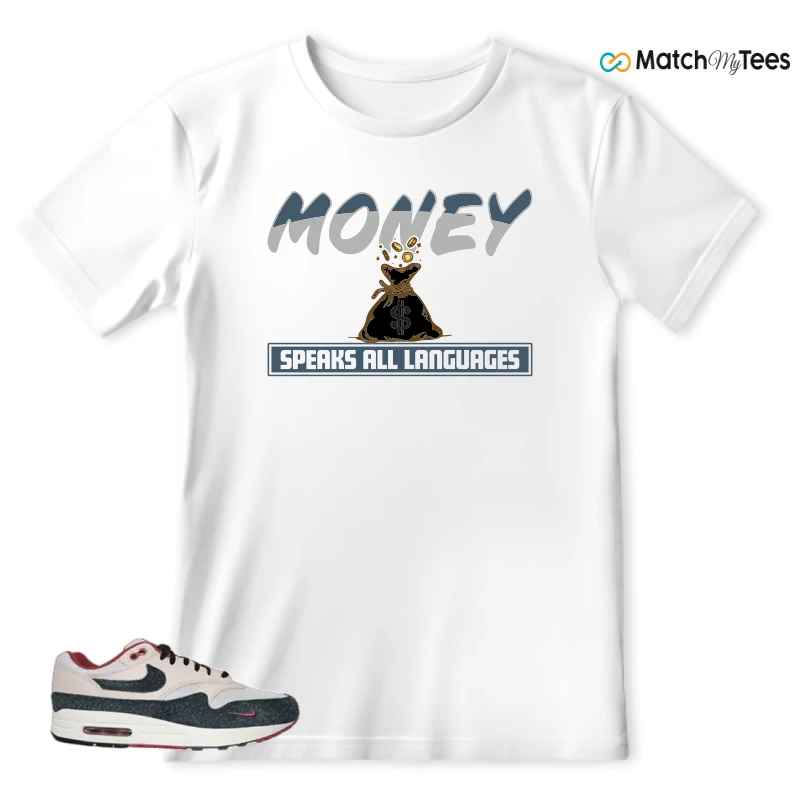 NIKE AIR MAX 1 KEEP RIPPIN STOP SLIPPIN 2.0 SNEAKER Matching Tees t-shirt
