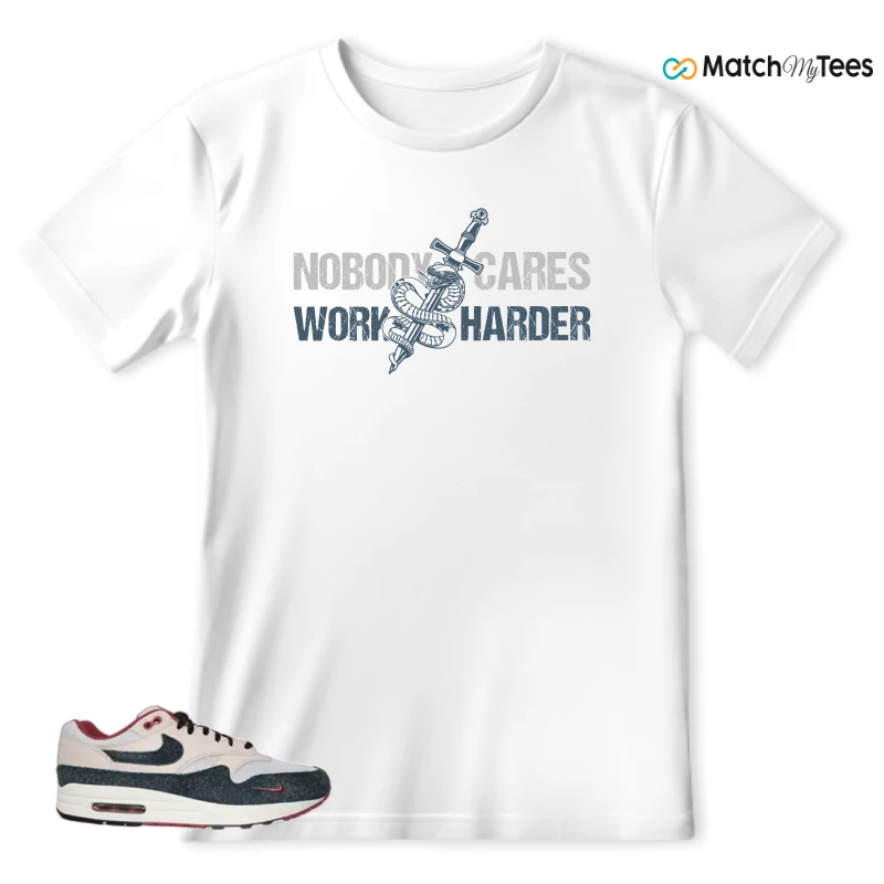 NIKE AIR MAX 1 KEEP RIPPIN STOP SLIPPIN 2.0 SNEAKER Matching Tees t-shirt