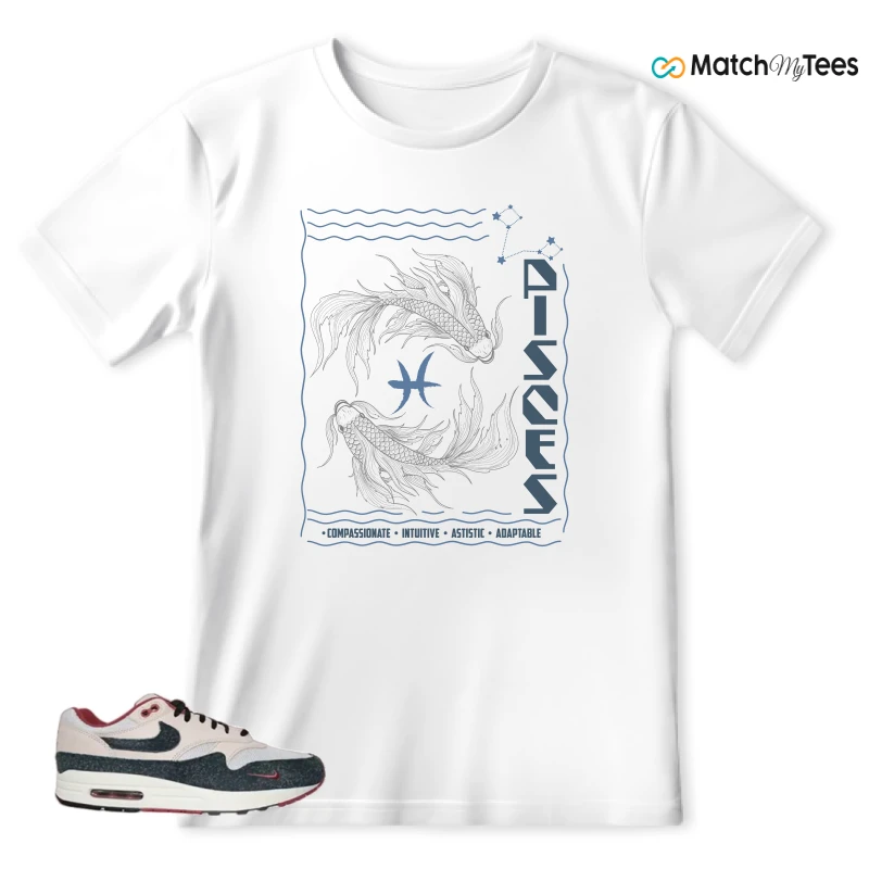NIKE AIR MAX 1 KEEP RIPPIN STOP SLIPPIN 2.0 SNEAKER Matching Tees t-shirt