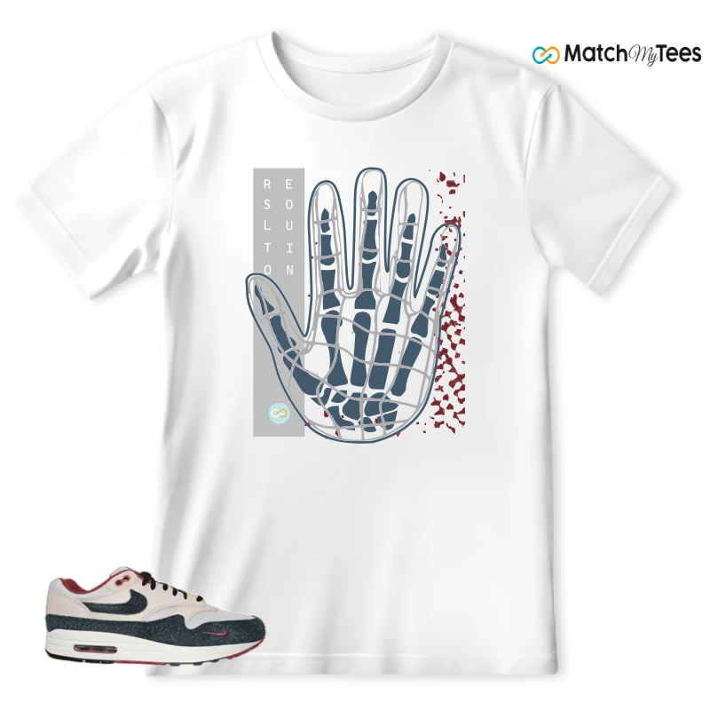 NIKE AIR MAX 1 KEEP RIPPIN STOP SLIPPIN 2.0 SNEAKER Matching Tees t-shirt