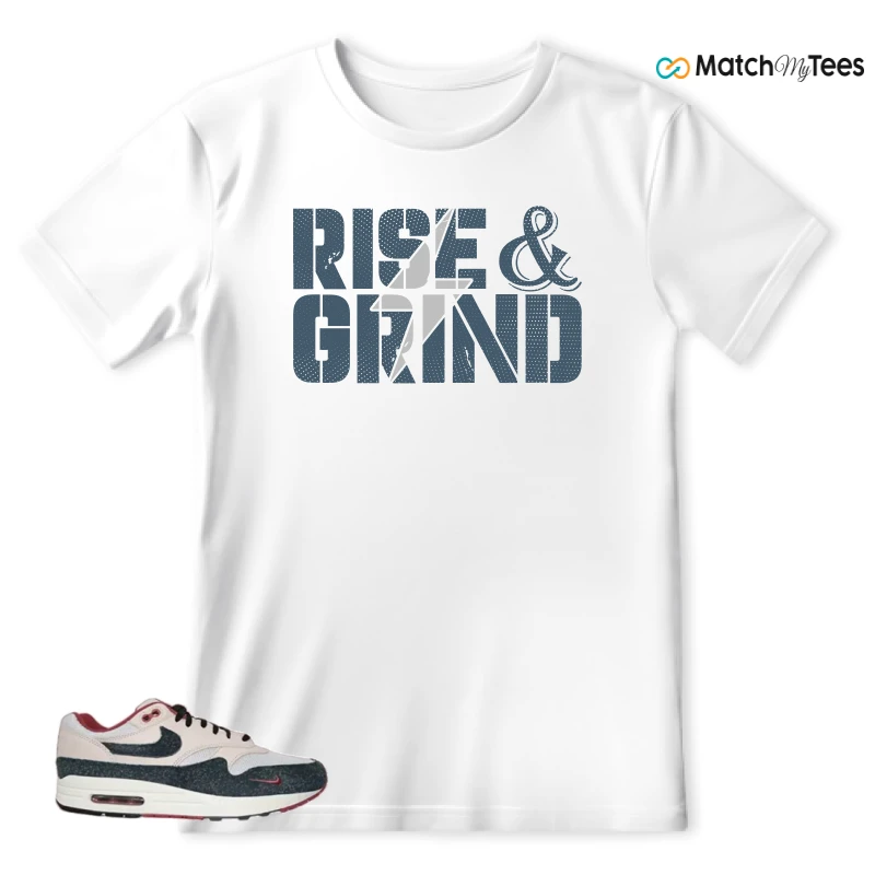 NIKE AIR MAX 1 KEEP RIPPIN STOP SLIPPIN 2.0 SNEAKER Matching Tees t-shirt