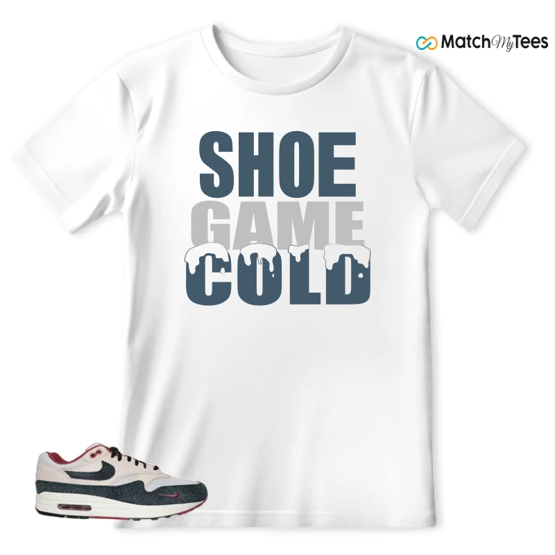 NIKE AIR MAX 1 KEEP RIPPIN STOP SLIPPIN 2.0 SNEAKER Matching Tees t-shirt