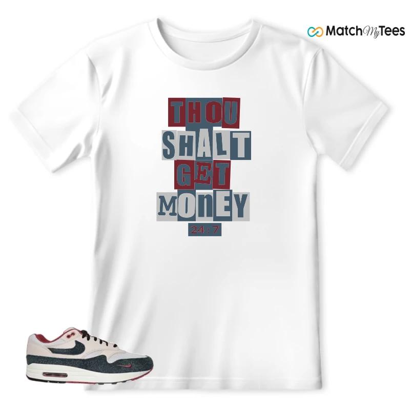 NIKE AIR MAX 1 KEEP RIPPIN STOP SLIPPIN 2.0 SNEAKER Matching Tees t-shirt