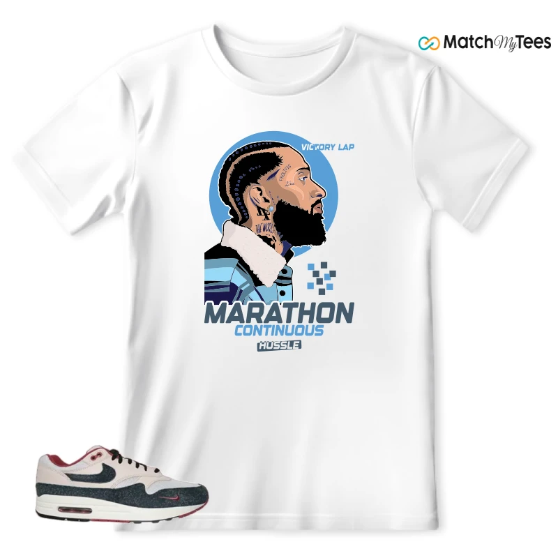 NIKE AIR MAX 1 KEEP RIPPIN STOP SLIPPIN 2.0 SNEAKER Matching Tees t-shirt