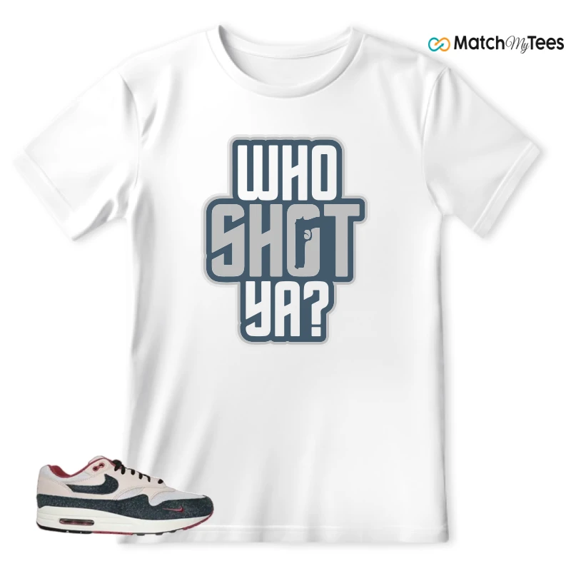 NIKE AIR MAX 1 KEEP RIPPIN STOP SLIPPIN 2.0 SNEAKER Matching Tees t-shirt