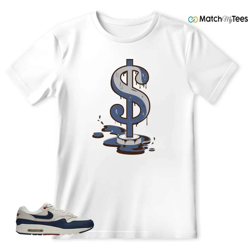 NIKE AIR MAX 1 LX OBSIDIAN LIGHT OREWOOD BROWN (WOMEN'S) SNEAKER Matching Tees T-shirt for Men